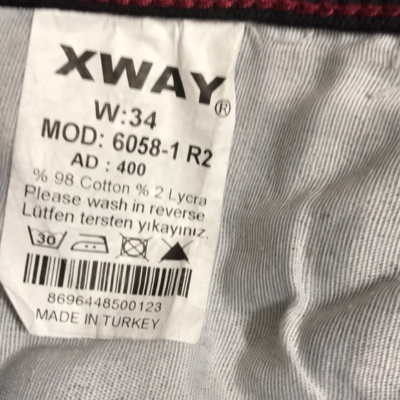 X WAY Men’s Pirate Jeans ..Size:34 - Picture 9 of 11
